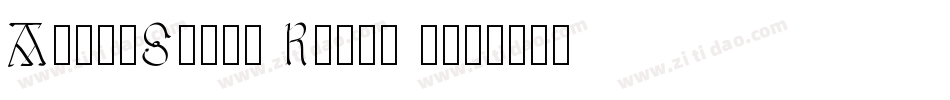 AngloSaxon Runes 1字体转换